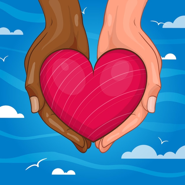 Página 2 | Vectores e ilustraciones de Tengo Mi Corazon Tus Manos para  descargar gratis | Freepik