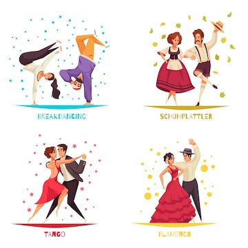 Vectores e ilustraciones de Danza argentina para descargar gratis | Freepik