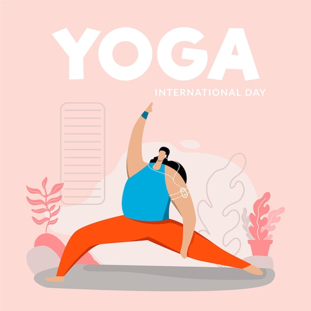 Día internacional del evento de yoga