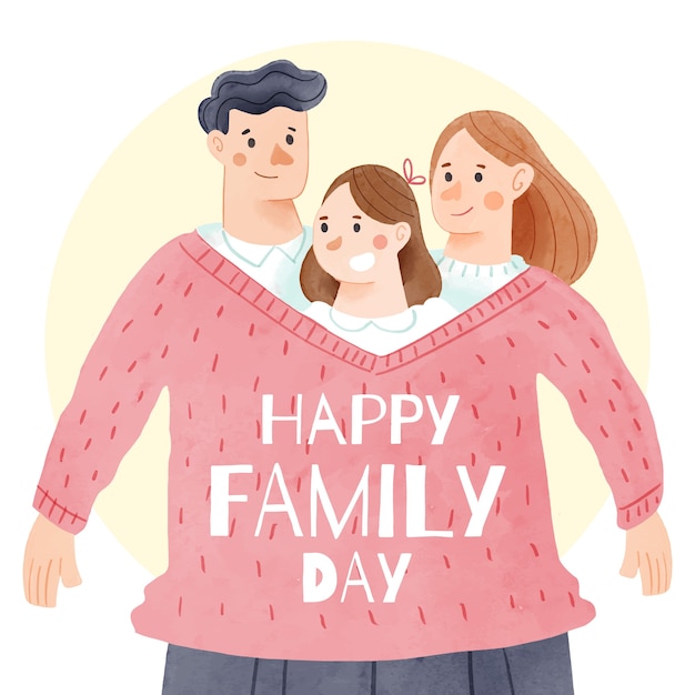 Día internacional de las familias con padres e hijos.