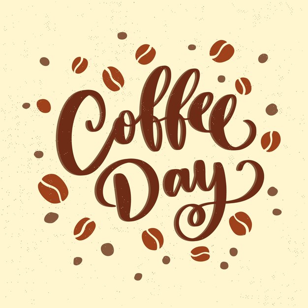 Día internacional de las letras del café.