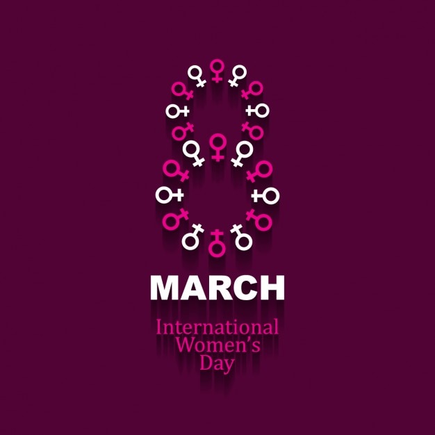Vector gratuito día internacional de la mujer