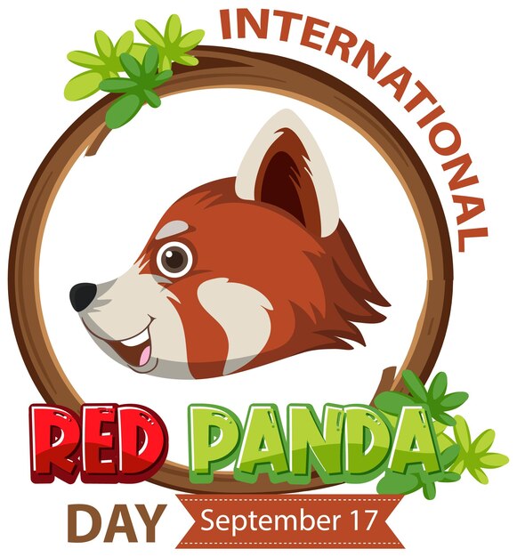Día Internacional del Panda Rojo el 17 de septiembre