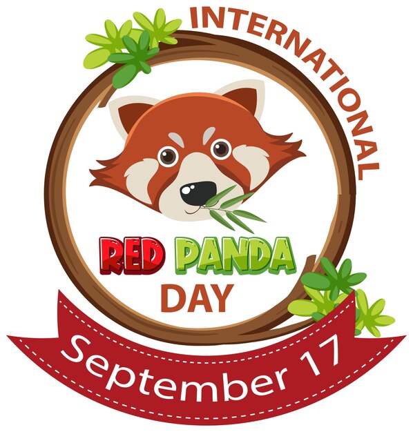 Día Internacional del Panda Rojo el 17 de septiembre