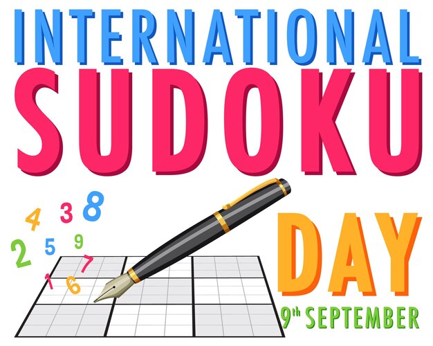 Día Internacional del Sudoku 9 de septiembre