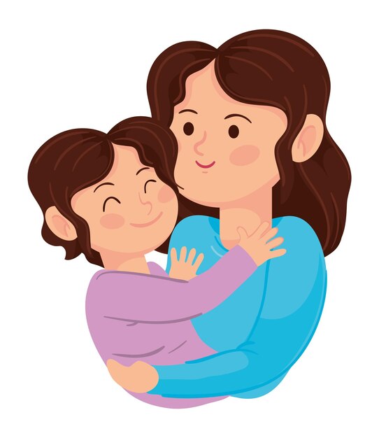 día de la madre madre e hijo