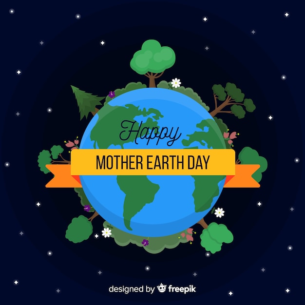 Vector gratuito día de la madre tierra