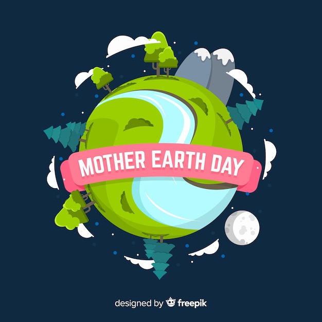 Vector gratuito día de la madre tierra