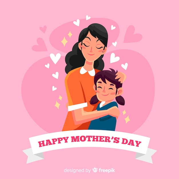 Vector gratuito día de la madre