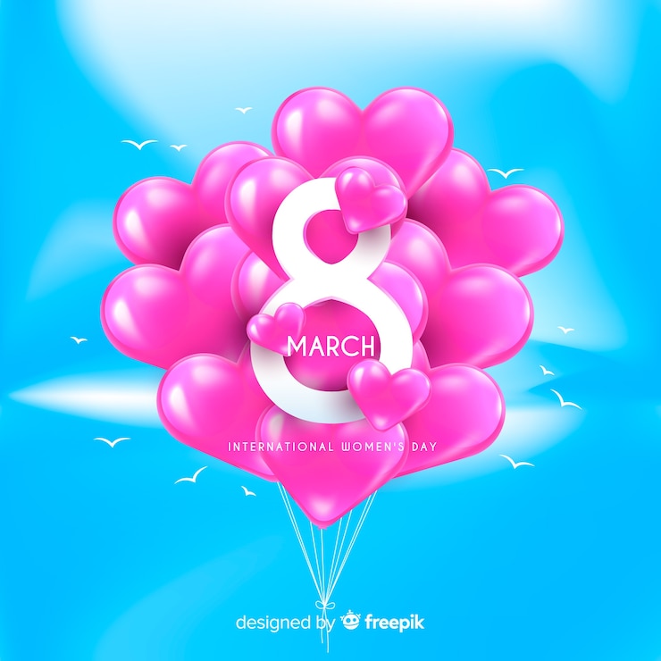 Vector gratuito día de la mujer feliz