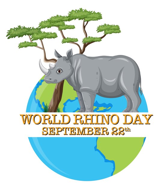 Día Mundial del Rinoceronte 22 de septiembre