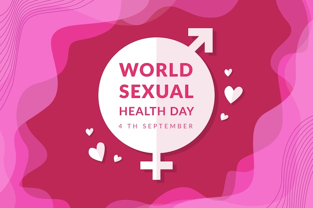 Vector gratuito dia mundial de la salud sexual