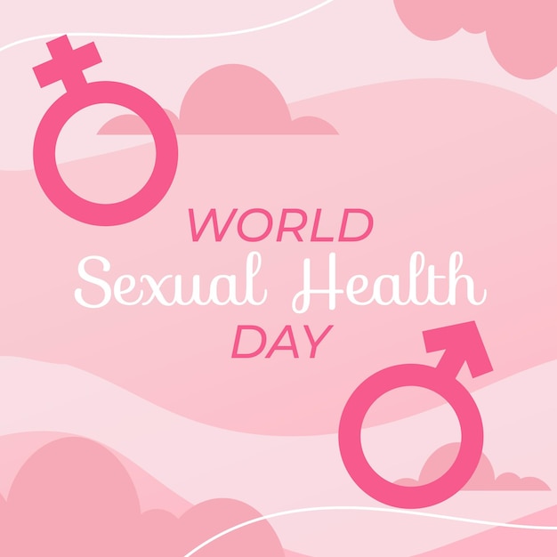 Vector gratuito dia mundial de la salud sexual