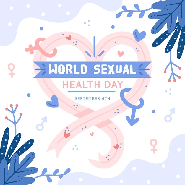 Vector gratuito dia mundial de la salud sexual