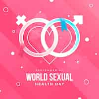 Vector gratuito dia mundial de la salud sexual