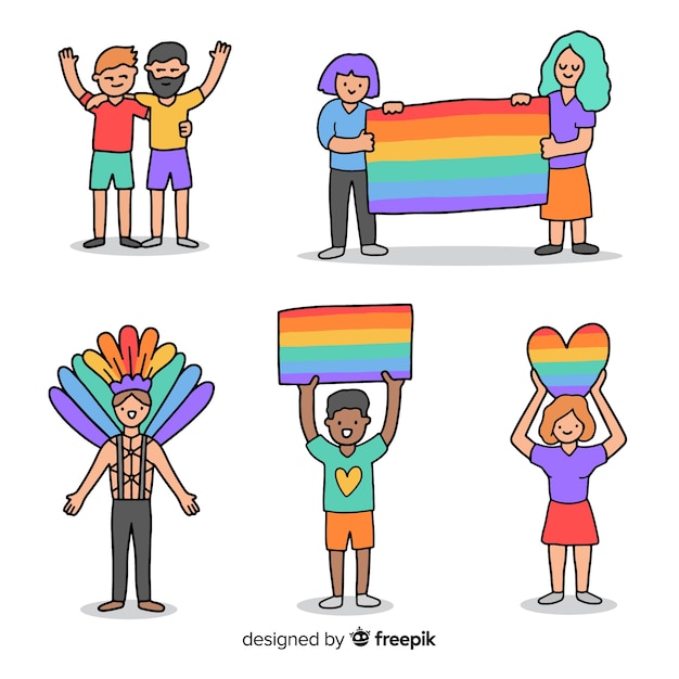 Día del orgullo, gente