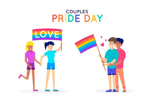 Día del orgullo, gente