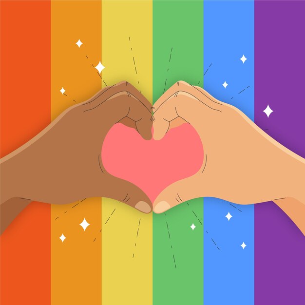 Día del orgullo de manos y corazón