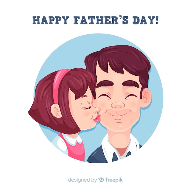 Vector gratuito día del padre