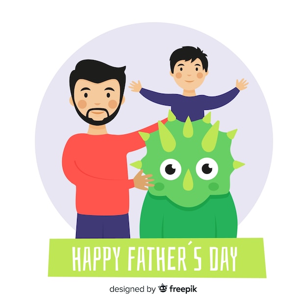 Vector gratuito día del padre