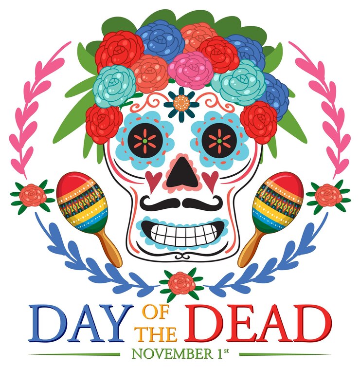 Vector gratuito día de la pancarta muerta