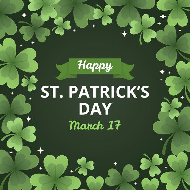 Día de San Patricio ilustrado