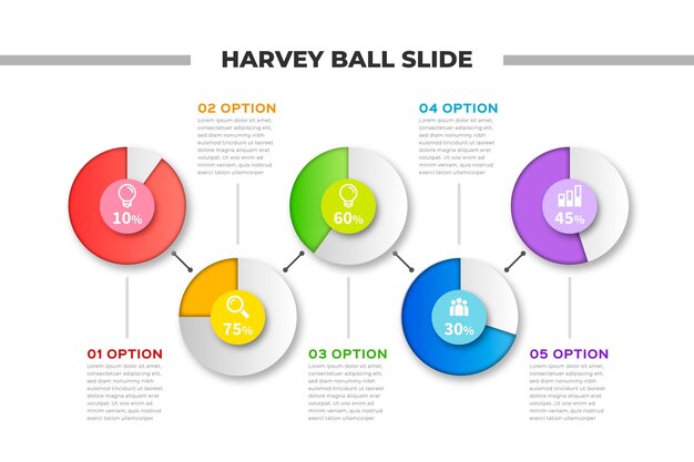 Diagramas realistas de bolas pesadas