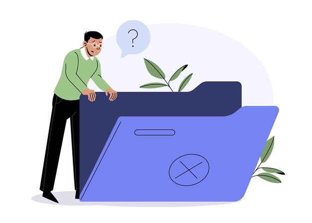 Dibujado a mano sin concepto de datos