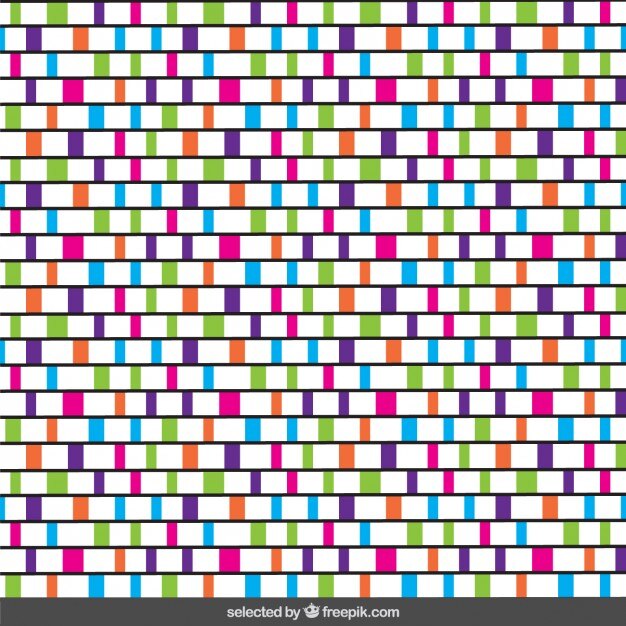 Dibujado a mano fondo de líneas de colores