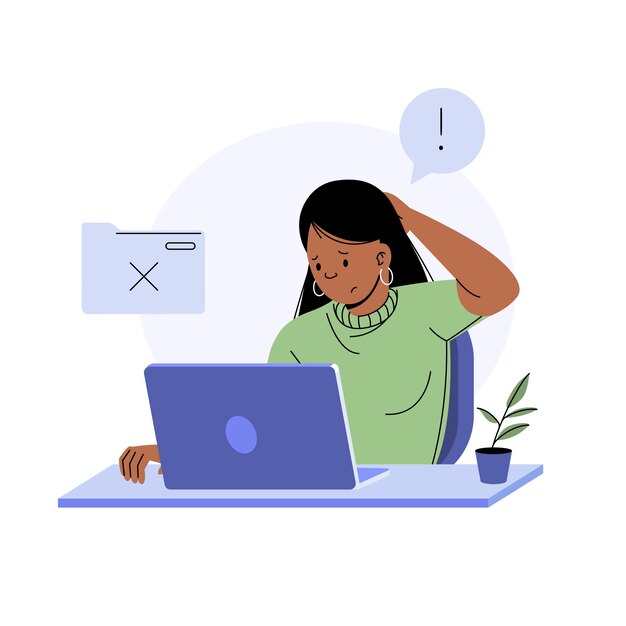 Dibujado a mano sin ilustración de datos