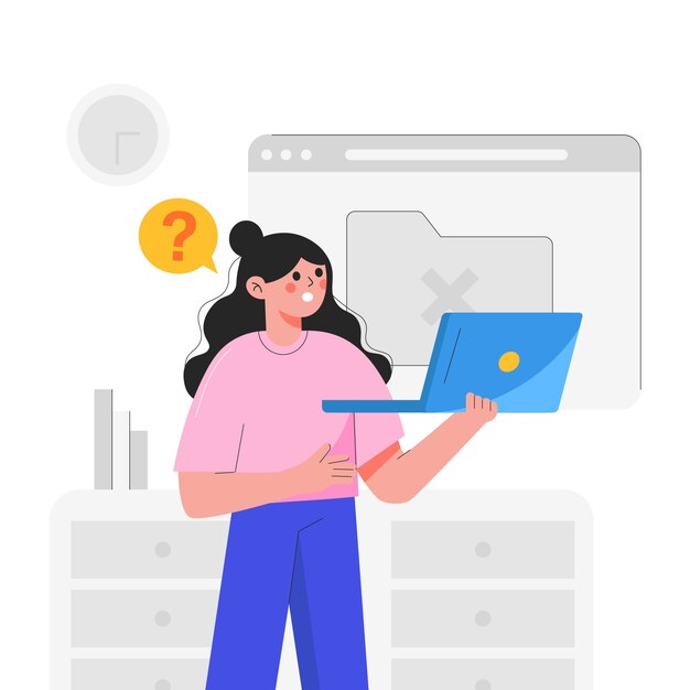 Dibujado a mano sin ilustración de datos