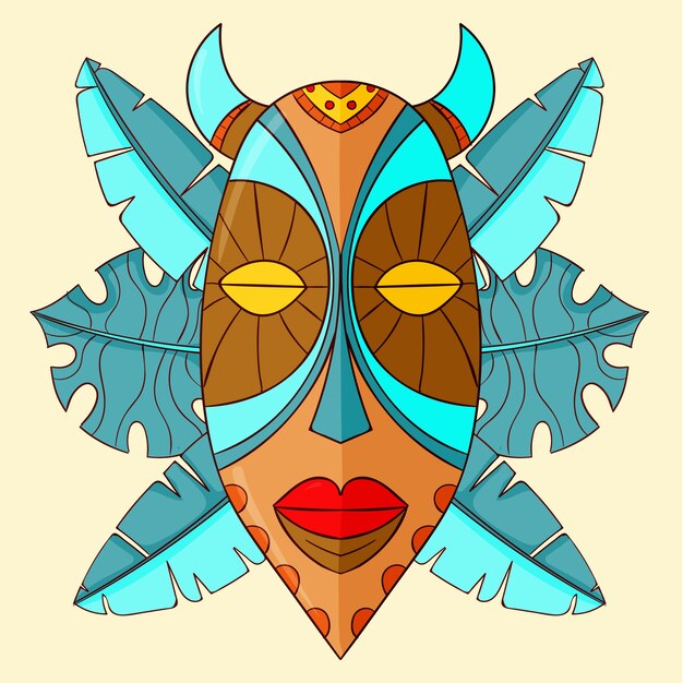 Dibujado a mano ilustración del día de áfrica
