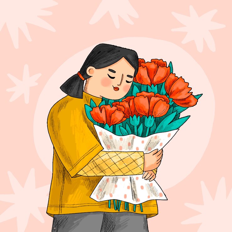 Vector gratuito dibujado a mano ilustración del día de los padres coreanos