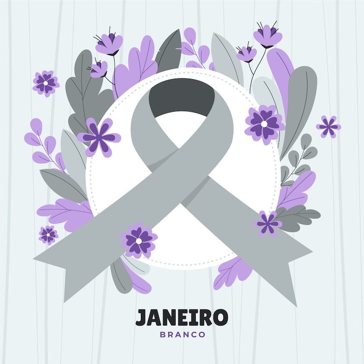 Vector gratuito dibujado a mano ilustración janeiro branco plana