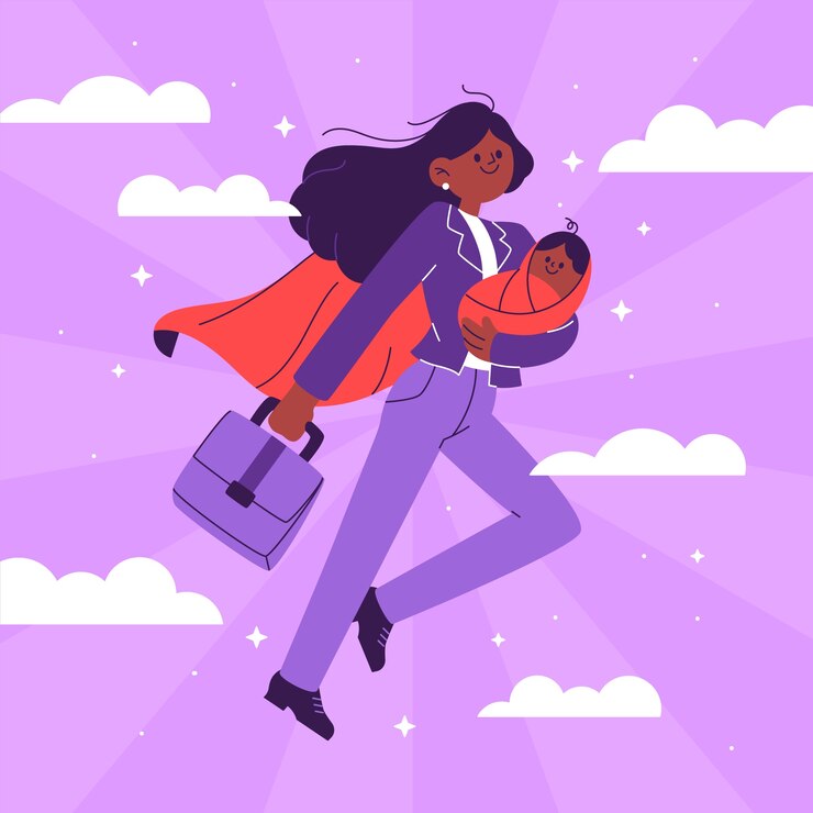 Vector gratuito dibujado a mano ilustración de mujeres iraníes planas