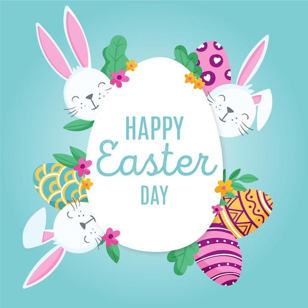 Dibujado a mano ilustración de pascua