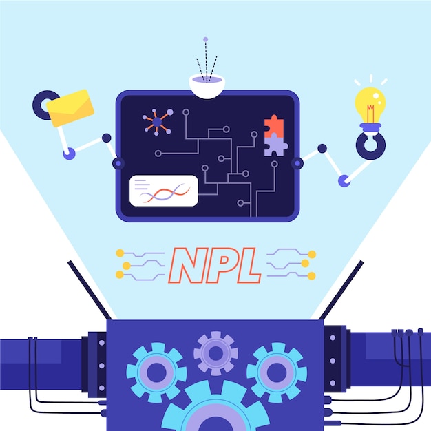 Dibujado a mano ilustración plana desig npl