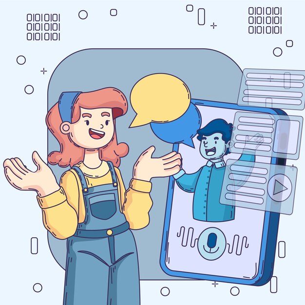 Dibujado a mano ilustración plana desig npl