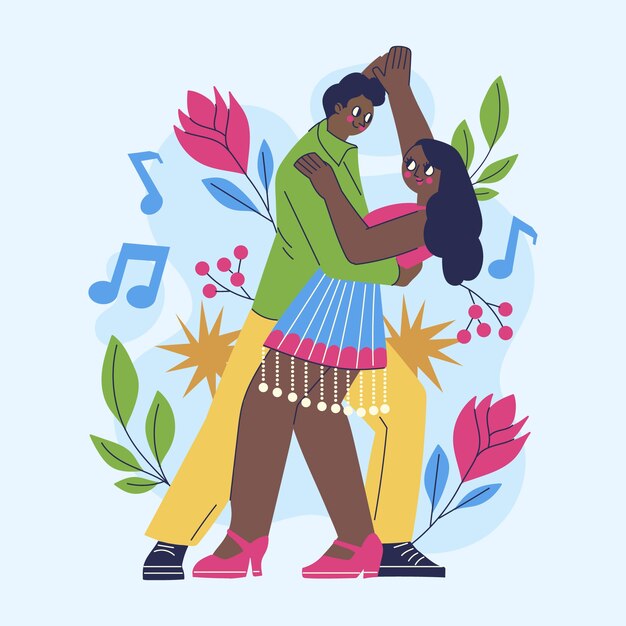 Dibujado a mano ilustración salsa