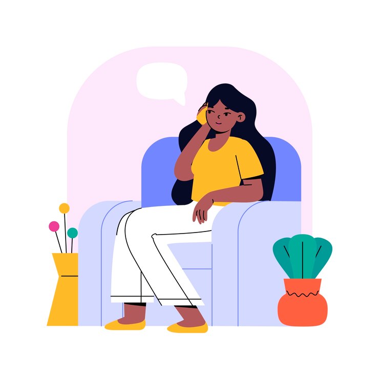 Vector gratuito dibujado a mano personas hablando por teléfono ilustración
