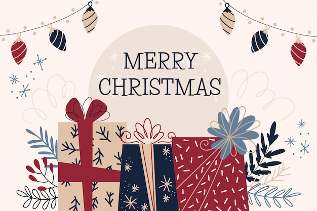 Dibujo de fondo de Navidad