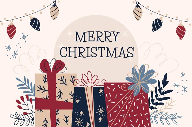 Dibujo de fondo de Navidad