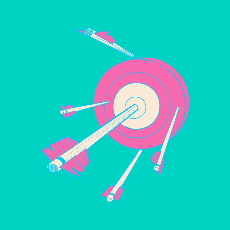 Vector gratuito dibujo a mano ilustración de concepto exitoso