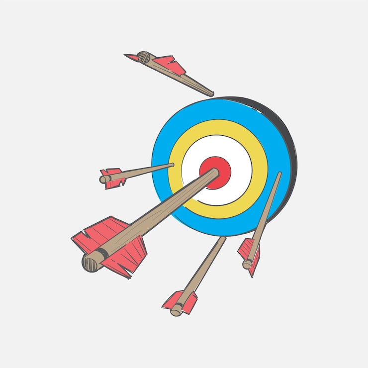 Vector gratuito dibujo a mano ilustración de concepto exitoso