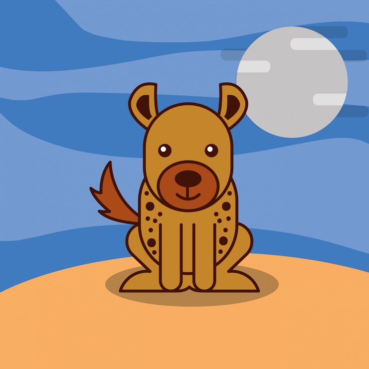 Vector gratuito dibujos animados de animales de safari