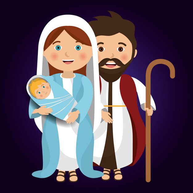 Dibujos animados de feliz navidad
