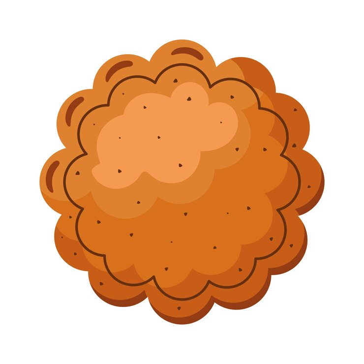 Vector gratuito dibujos animados de galletas horneadas