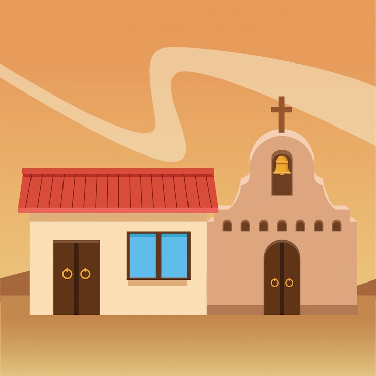 Vector gratuito dibujos animados de icono de cultura tradicional mexicana