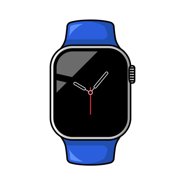 Dibujos animados de reloj inteligente