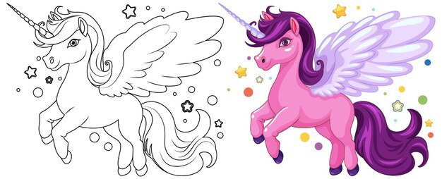 dibujos de unicornios para colorear